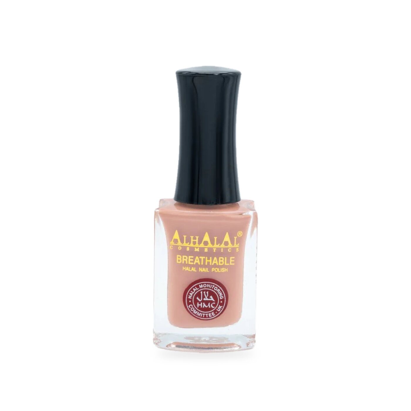 AL-162 REEMA Halal Atmungsaktiver Nagellack Beige, Produktfoto Flasche
