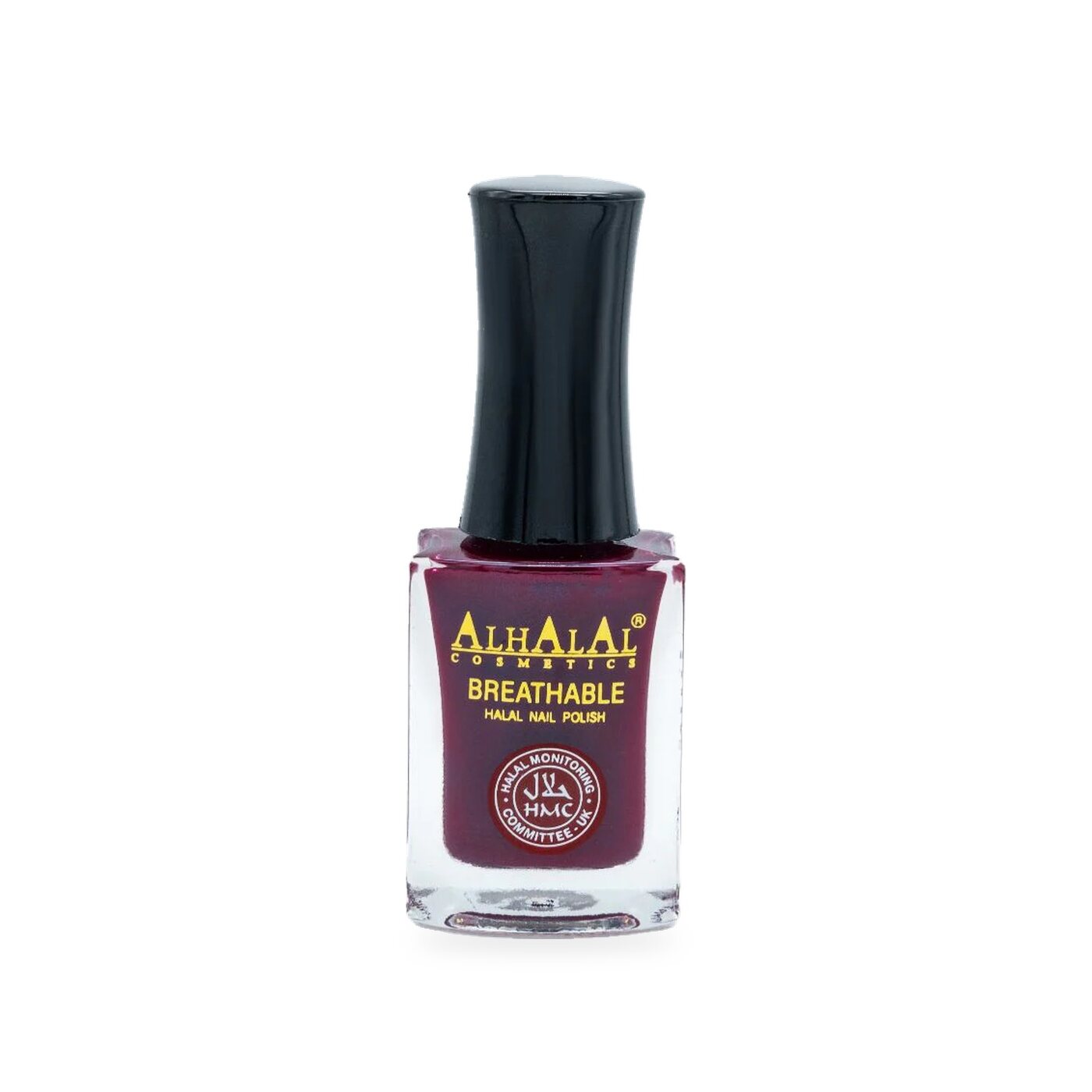 AL-174 SABA Halal Atmungsaktiver Nagellack Koralle, Produktfoto Flasche