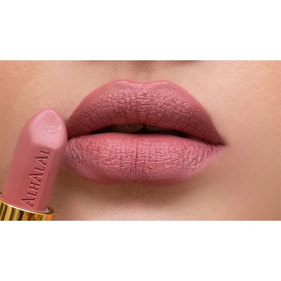 AL-21 MAHA Halal Lippenstift Nude, Anwendung