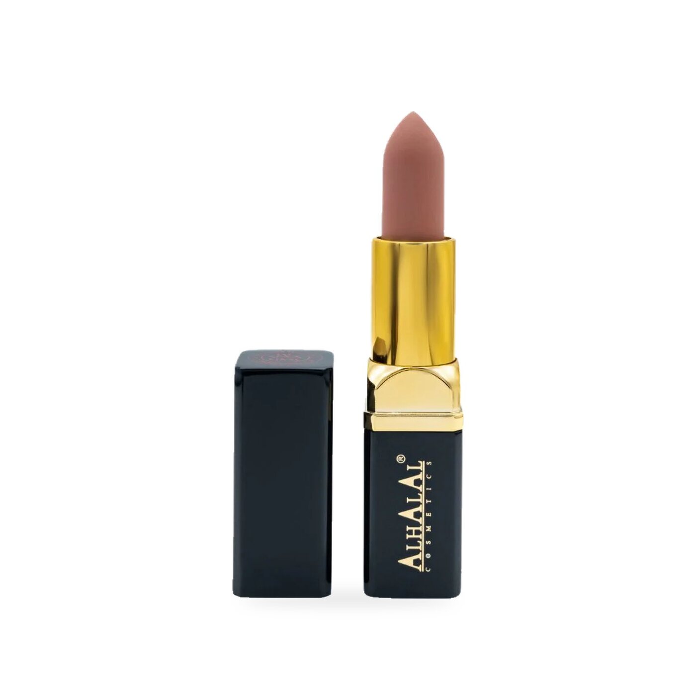 AL-25 UROOJ matt Lippenstift Baby Beige, Produktfoto offen
