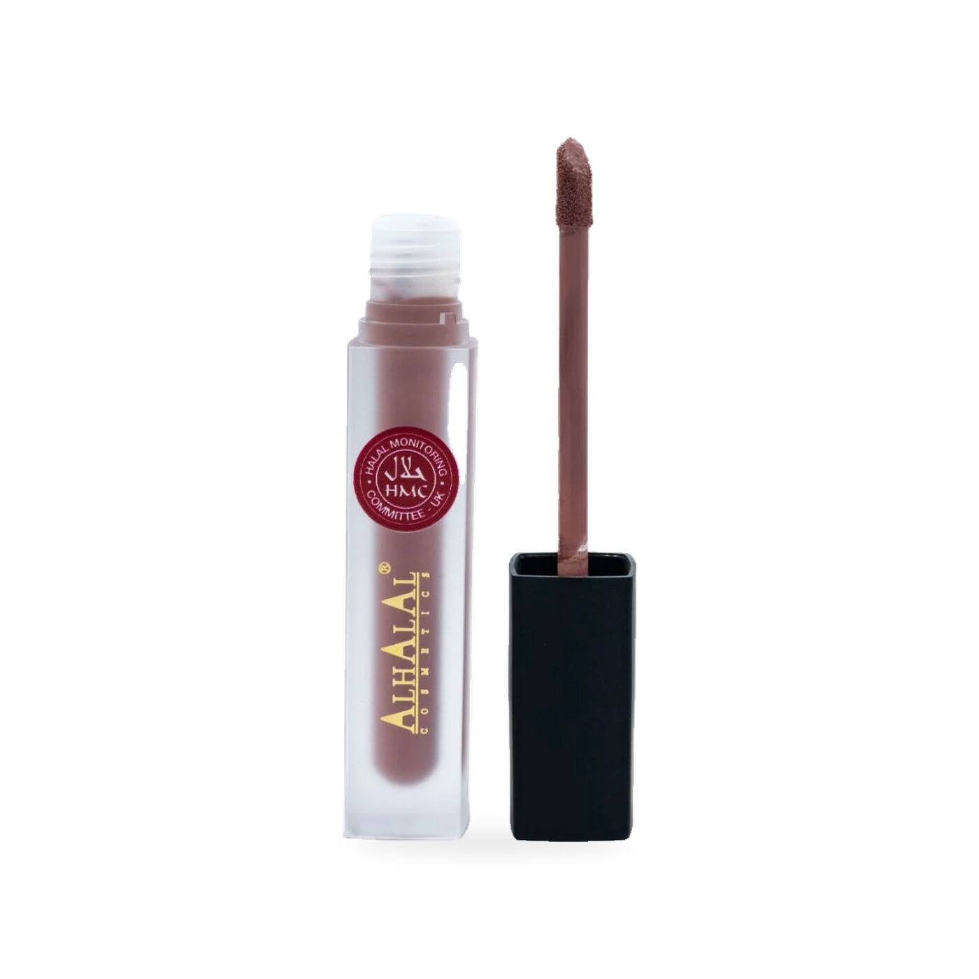 AL-52 KINZA Halal Lippenstift Nude, Produktfoto offen