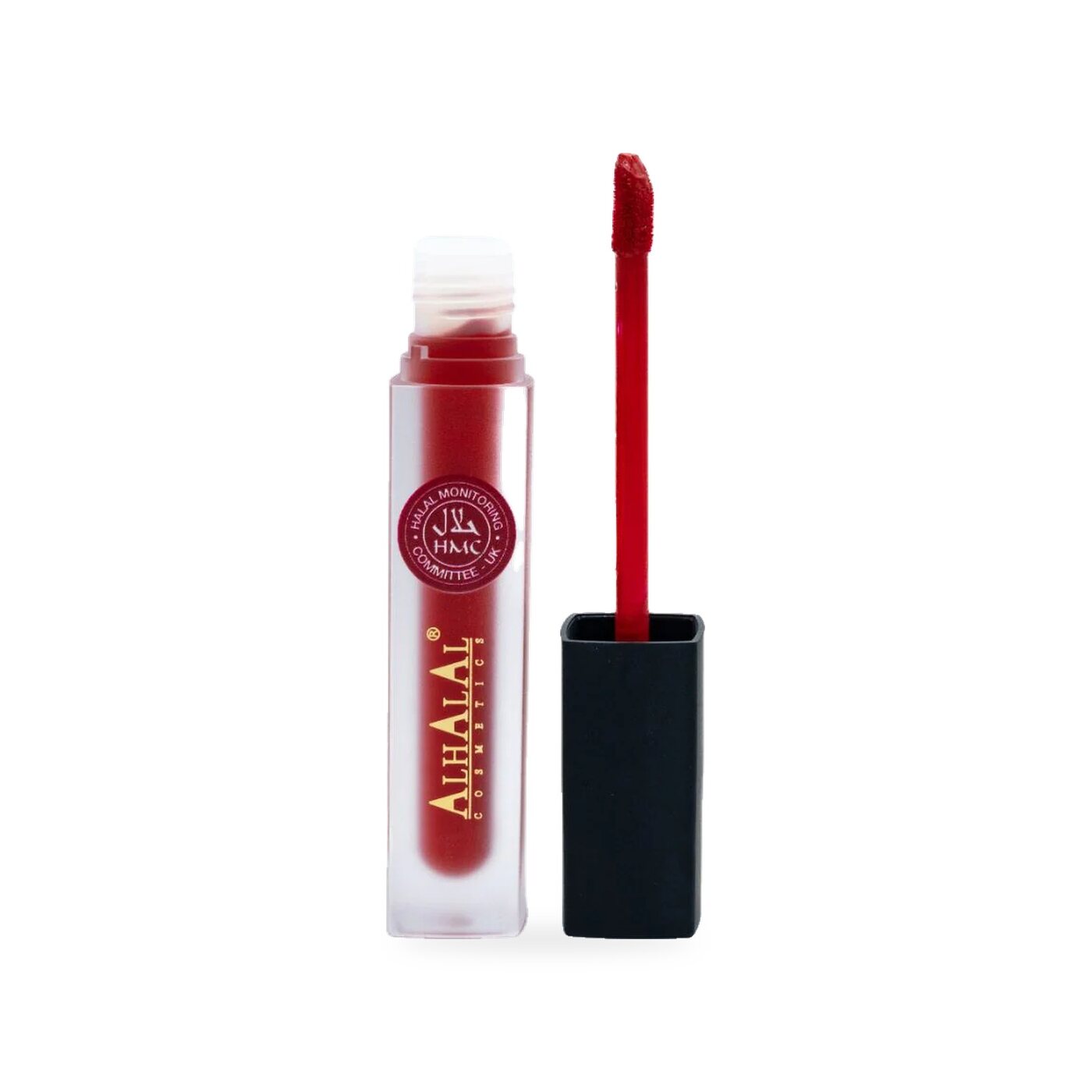 AL-53 RUBINA Halal Lippenstift Feuerrot, Produktfoto offen