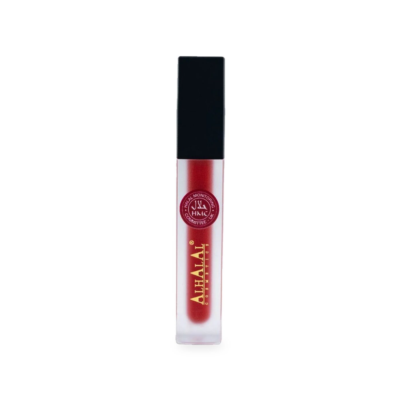 AL-53 RUBINA Halal Lippenstift Feuerrot, Produktfoto geschlossen