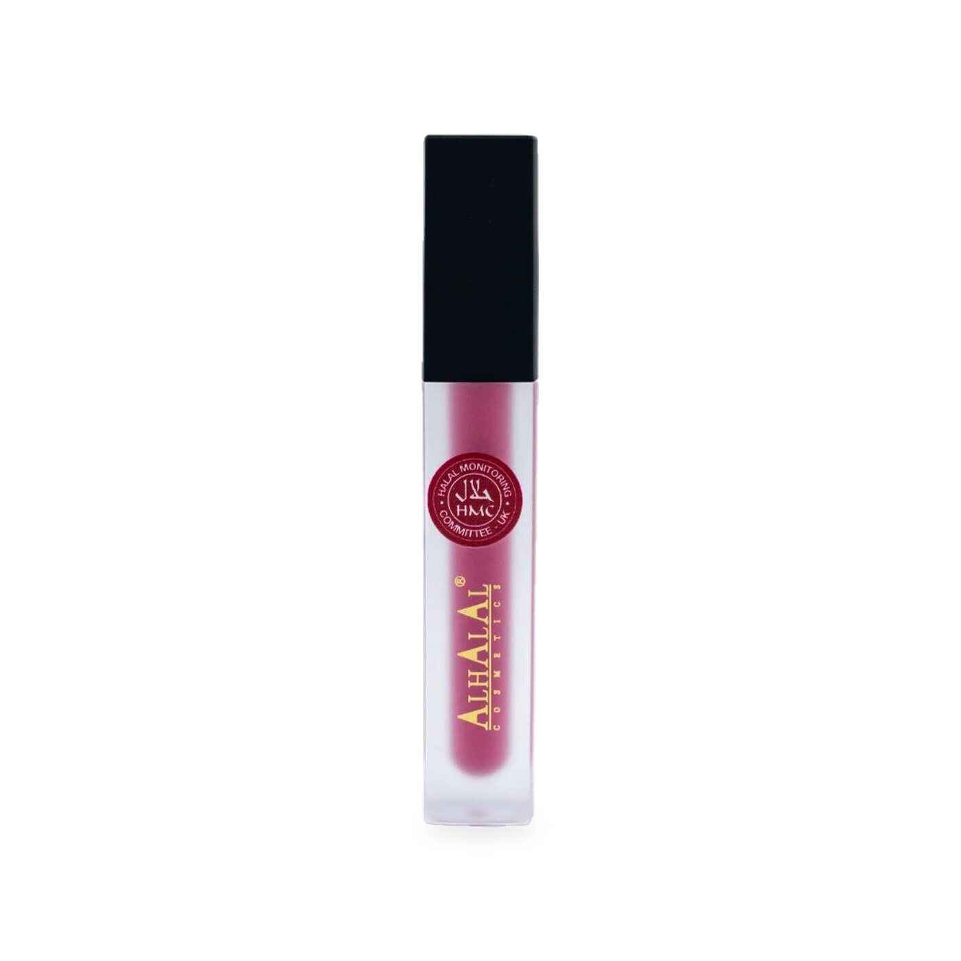 AL-54 ZUBIA Halal Lippenstift Rosa, Produktfoto geschlossen