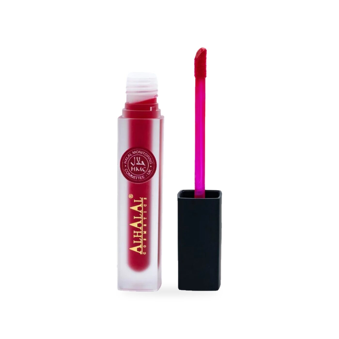 AL-55 SEHRISH Halal Lippenstift Rot, Produktfoto offen
