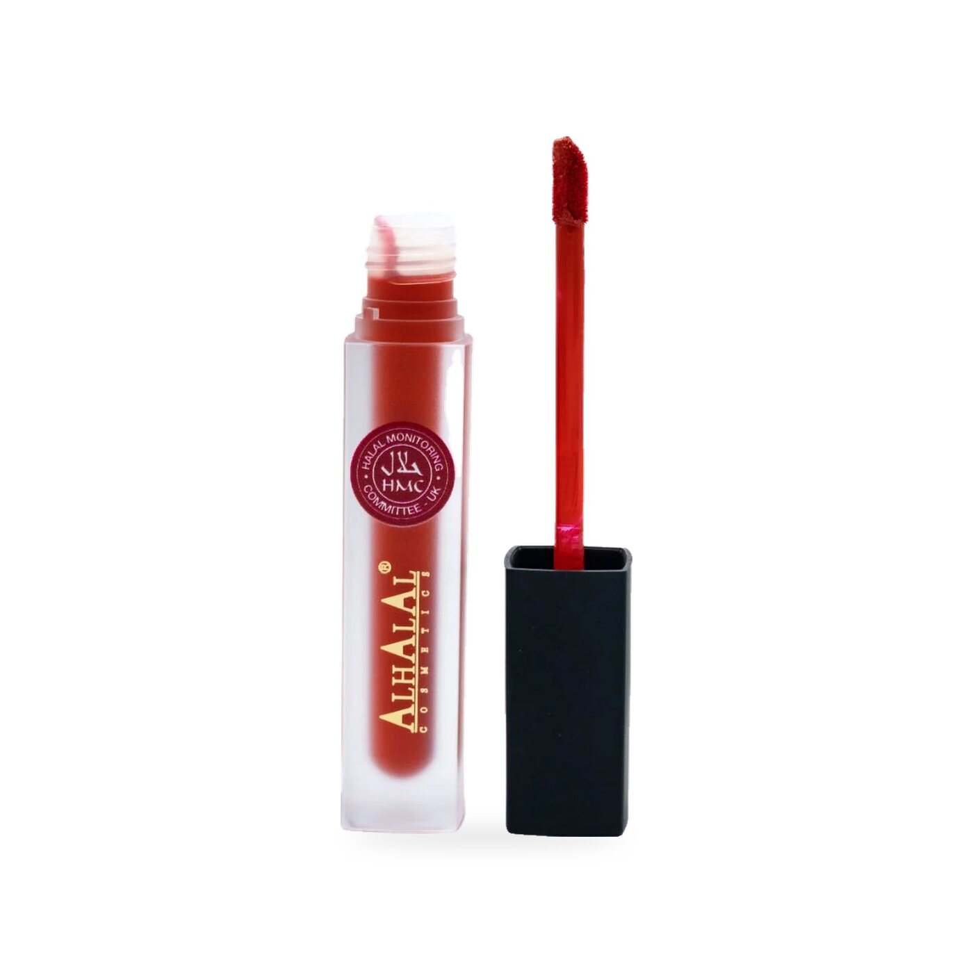 AL-58 MAHNOOR Lippenstift Dunkelrot, Produktfoto offen