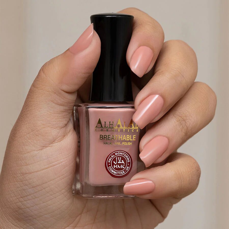 AL-151 ARHAM Halal Atmungsaktiver Nagellack Rosa, Anwendung