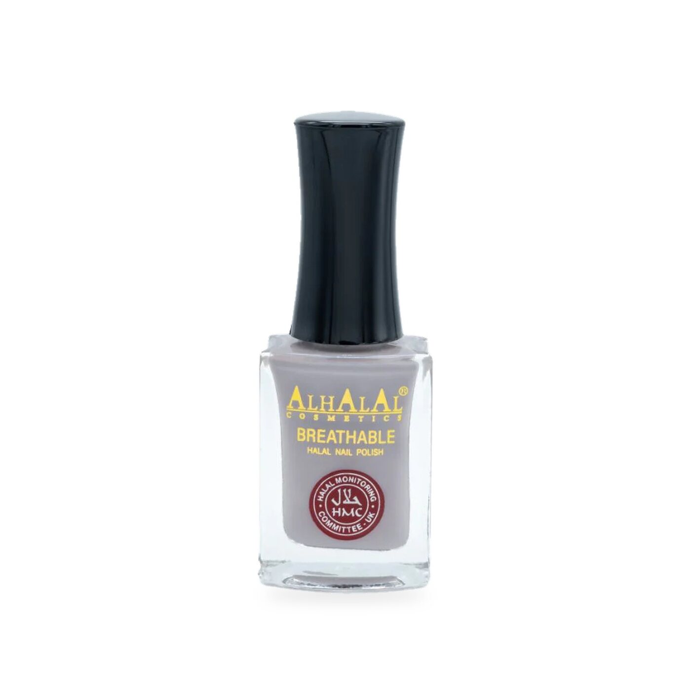 AL-155 Jumana Halal Atmungsaktiver Nagellack Silber, Produktfoto Flasche