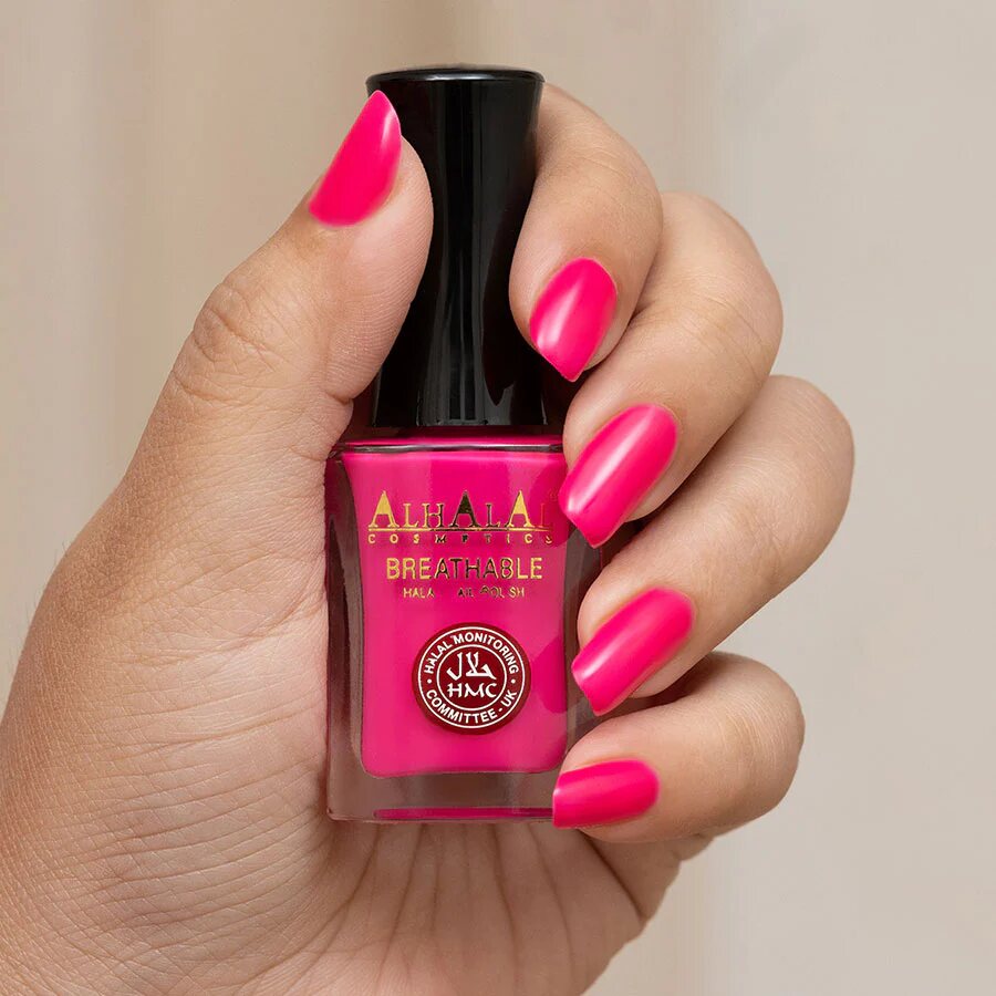 AL-173 MAHIRA Halal Atmungsaktiver Nagellack Pflaume, Anwendung
