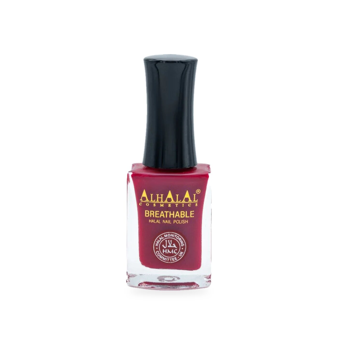 AL-176 AYEZA Halal Atmungsaktiver Nagellack Rot, Produktfoto Flasche