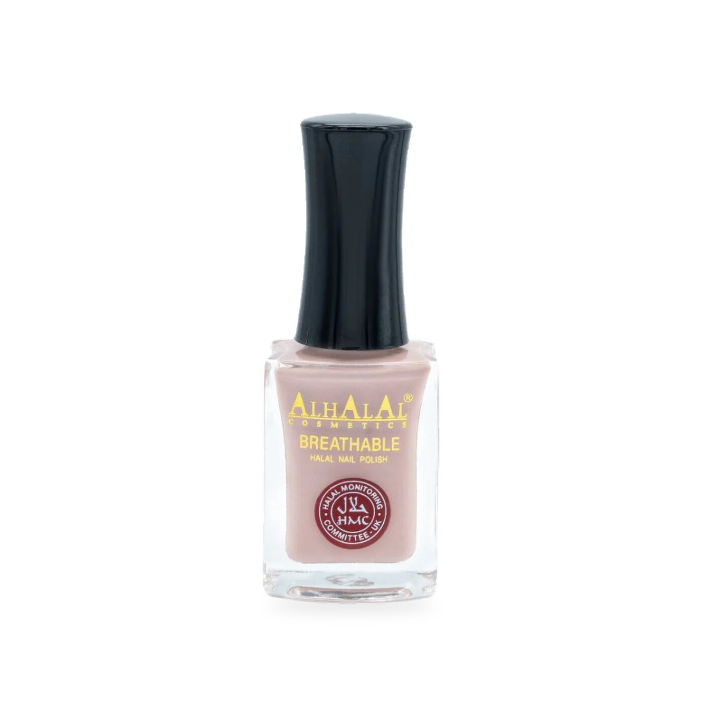 AL-177 AREESHA Halal Atmungsaktiver Nagellack Rosa, Produktfoto Flasche