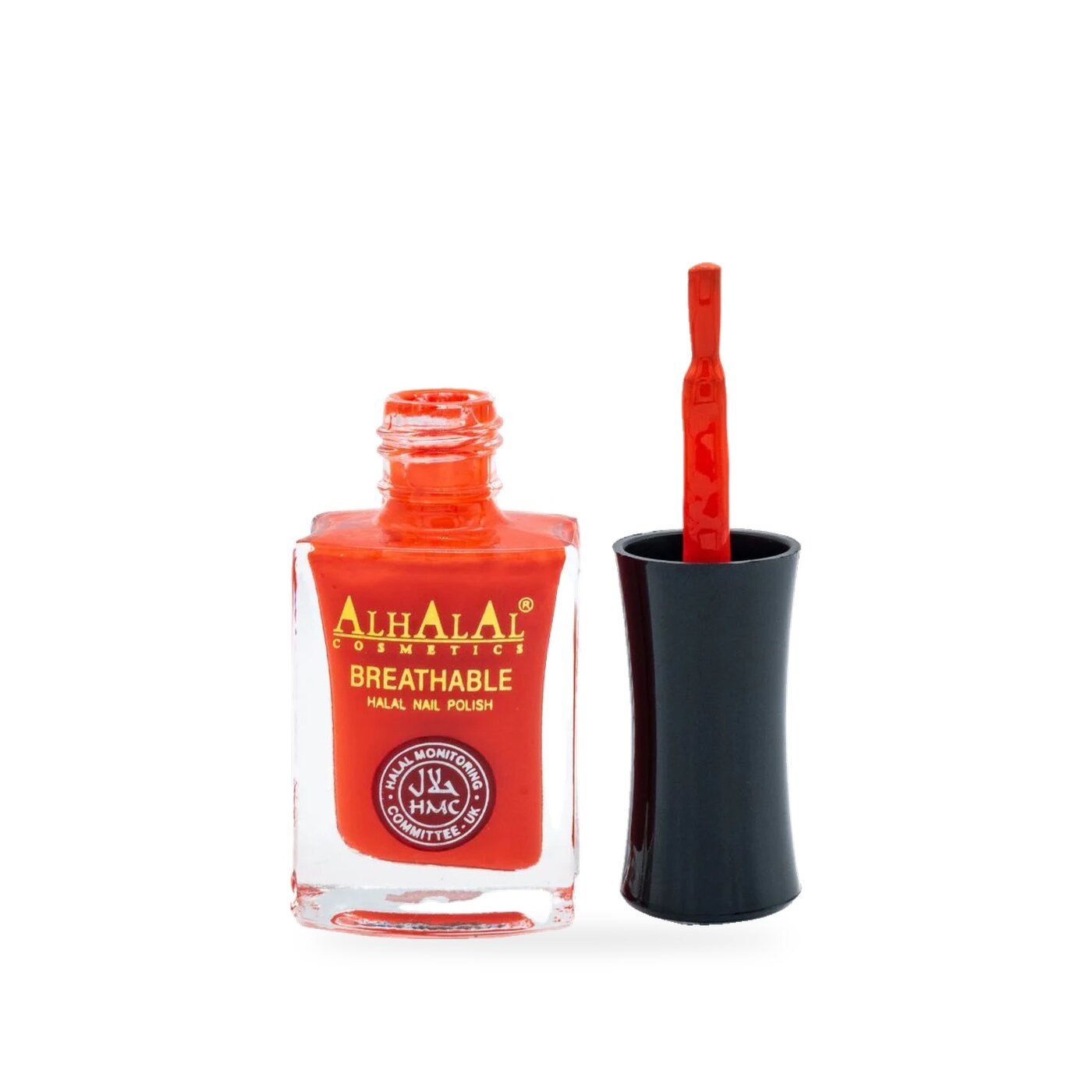 AL-179 AFREEN Halal Atmungsaktiver Nagellack Neon, Produktfoto offen