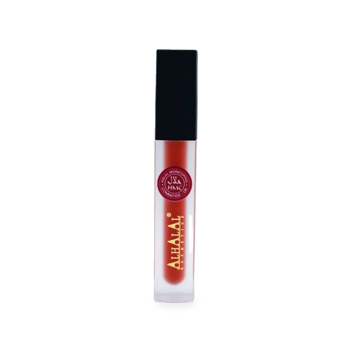 AL-58 MAHNOOR Lippenstift Dunkelrot, Produktfoto geschlossen
