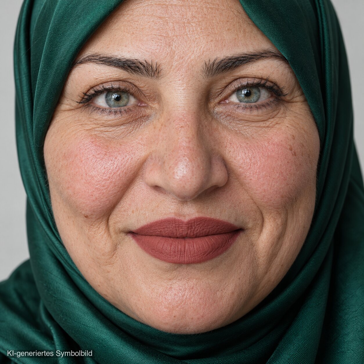 AL-59 FARHEEN Lippenstift Peach Nude, KI-generiertes Symbolbild