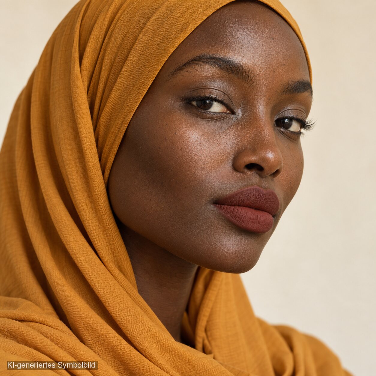 AL-67 HAMNA Lippenstift Nude, KI-generiertes Symbolbild