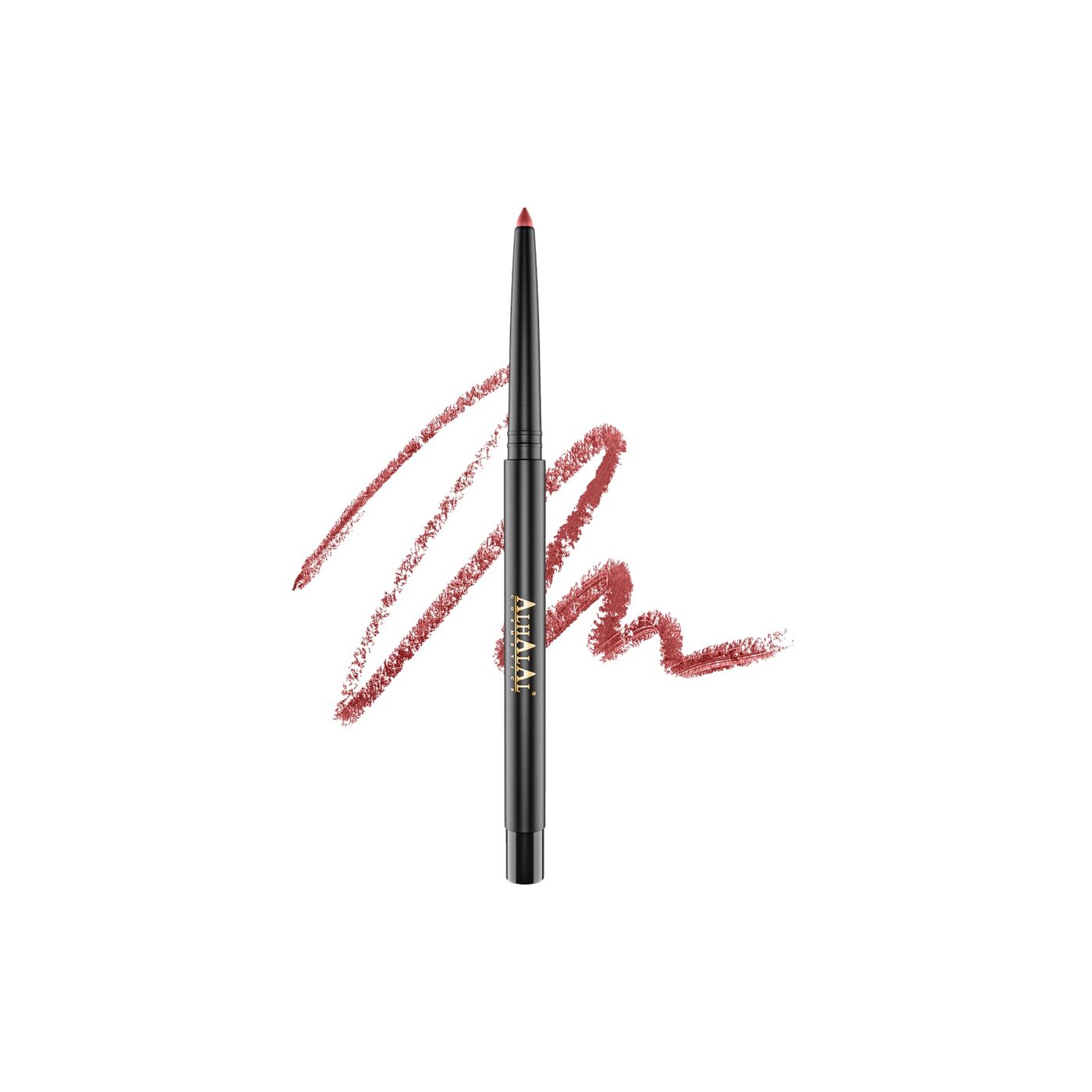 AL-282 ERMIRA Halal Lipliner, alkoholfrei & cruelty-free, Produktfoto Farbstrich