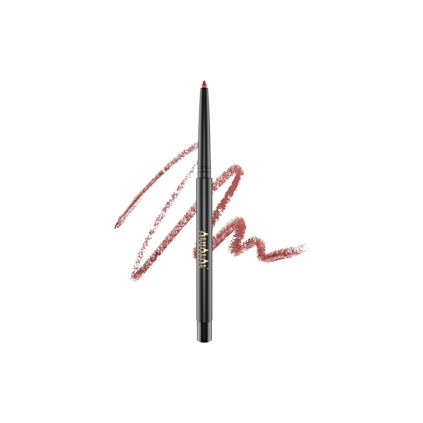 AL-292 FABIHA Halal Lipliner, alkoholfrei & cruelty-free, Produktfoto Farbstrich