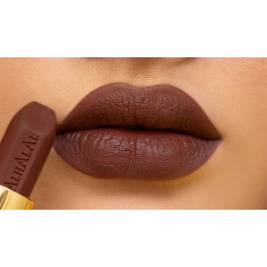 AL-01 MEHWISH Halal Lippenstift Braun, Anwendung