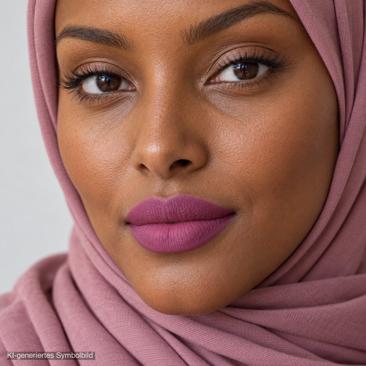 AL-04 MARYAM Halal Lippenstift Pink, KI-generiertes Symbolbild