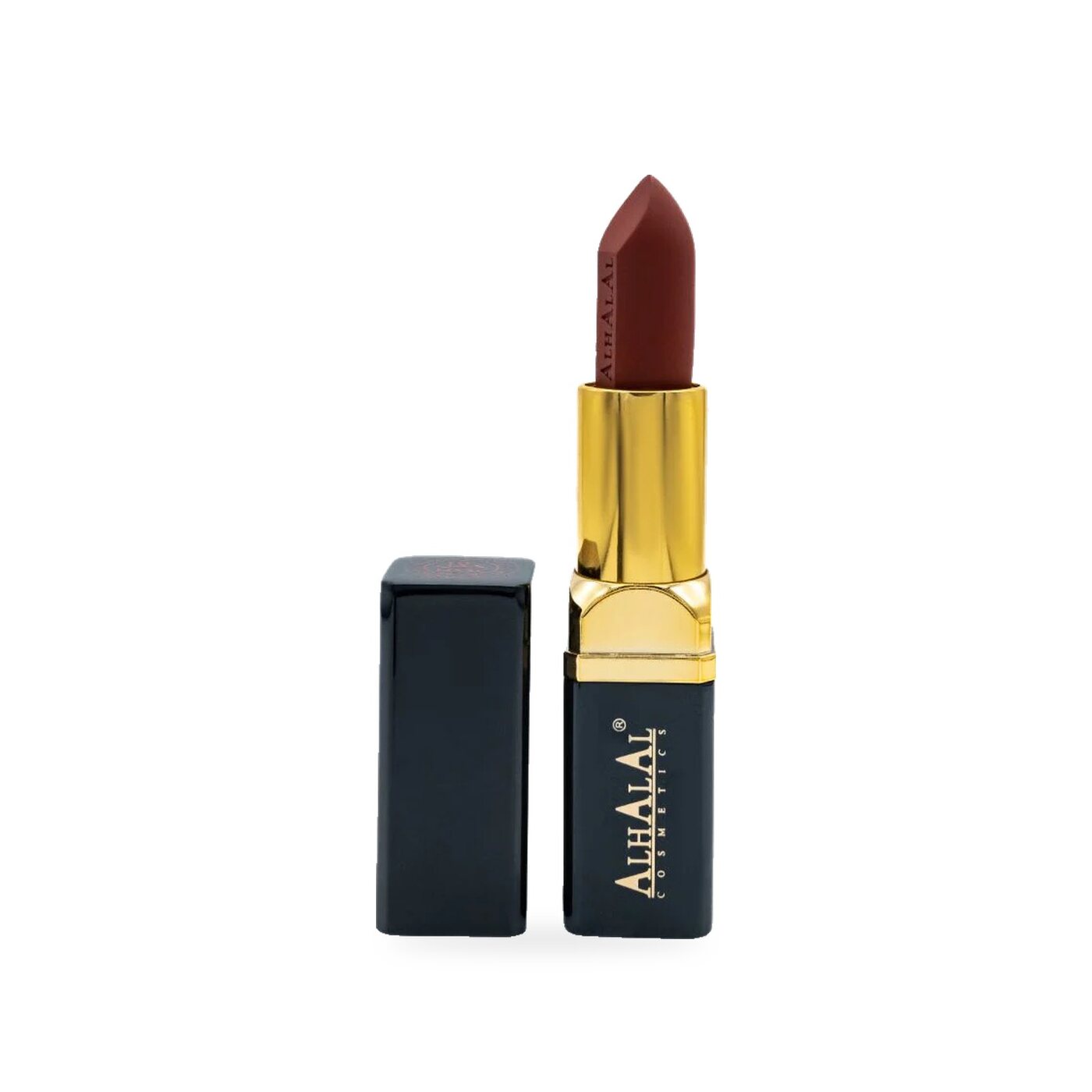 AL-11 FIZZA Halal Lippenstift Dark Cherry, Produktfoto offen