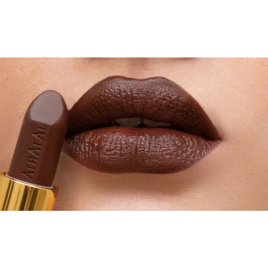 AL-26 IQRA Halal Lippenstift Braun, Anwendung