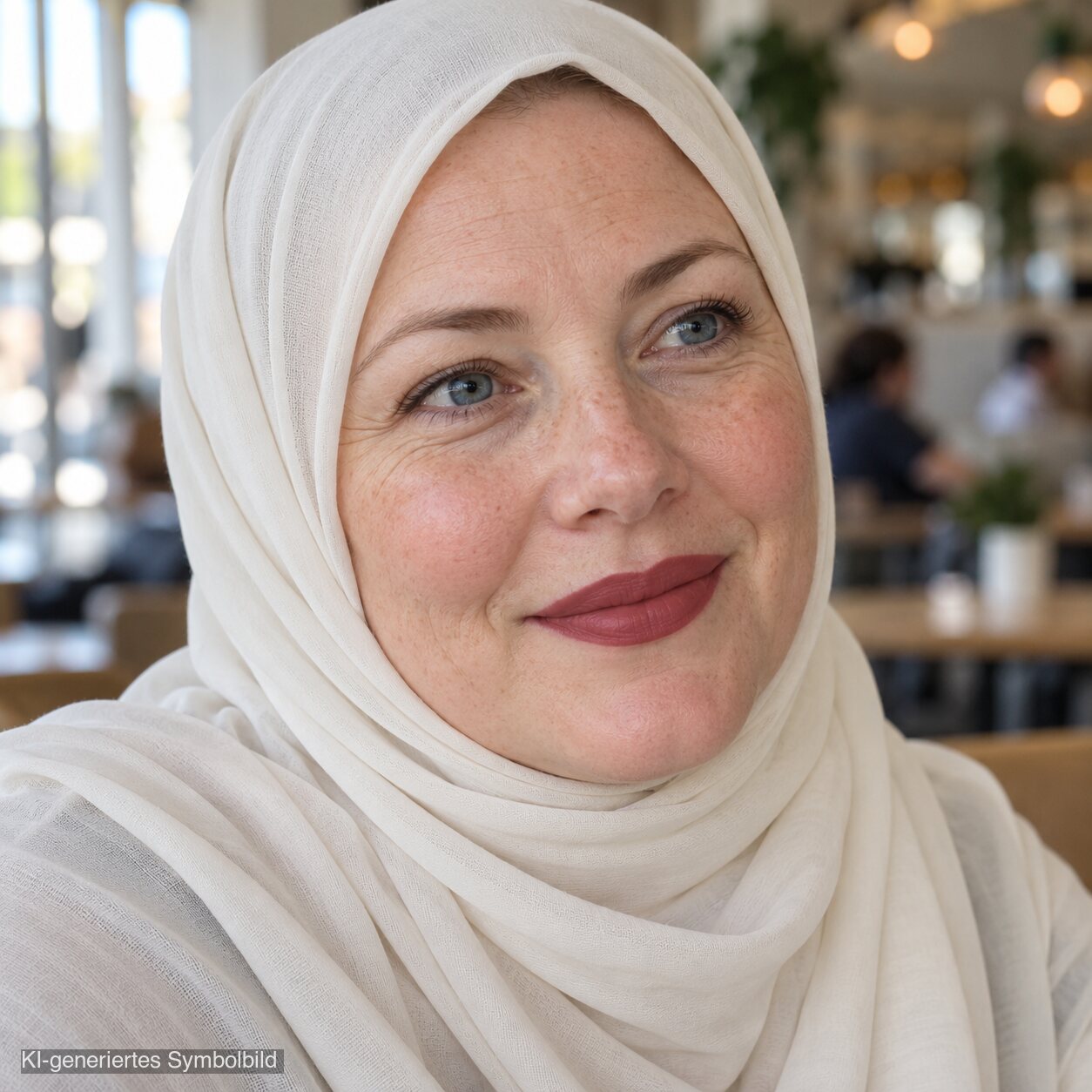 AL-08 MINAL Halal Lippenstift Rosewood, KI-generiertes Symbolbild