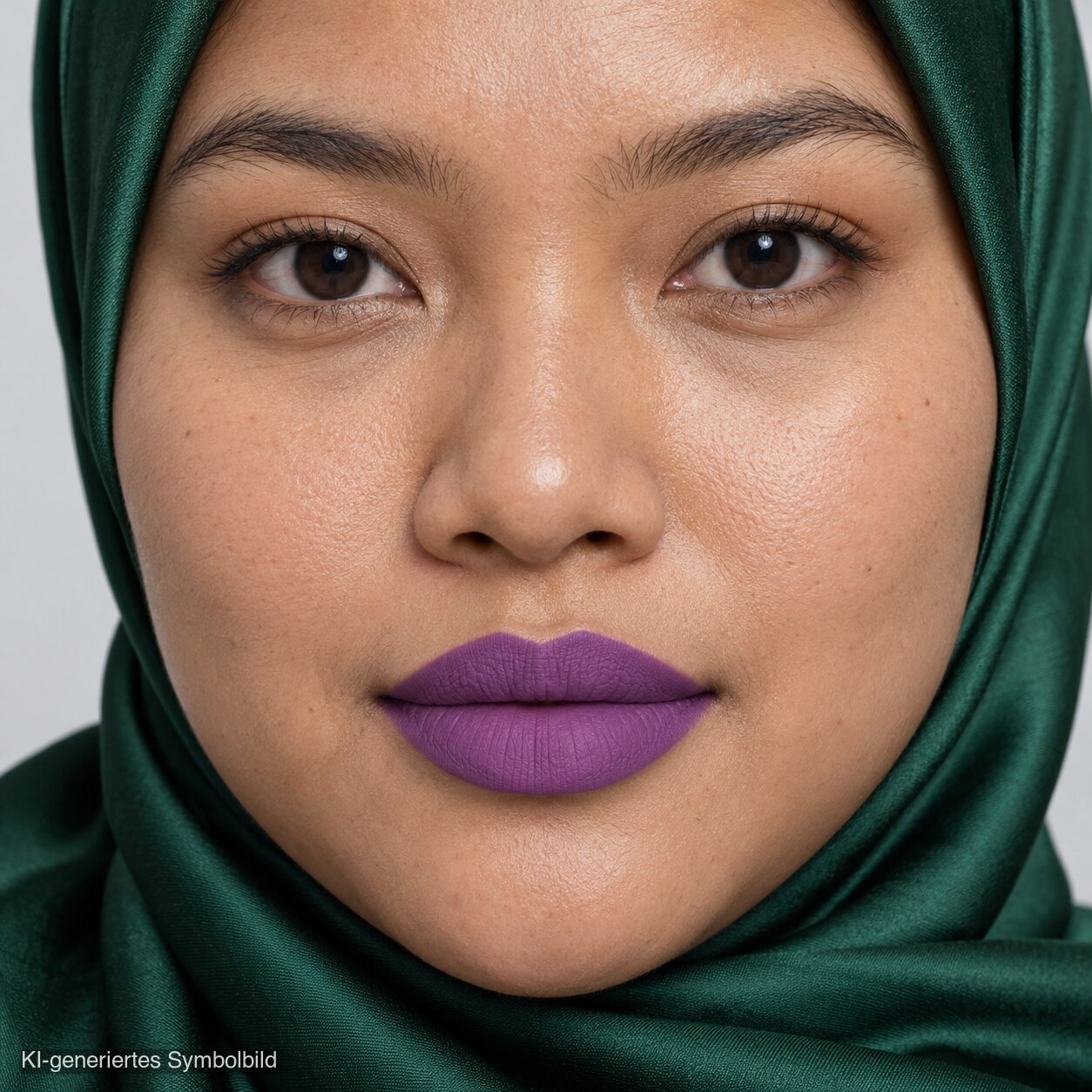 AL-10 JANNAT Halal Lippenstift Lila, KI-generiertes Symbolbild