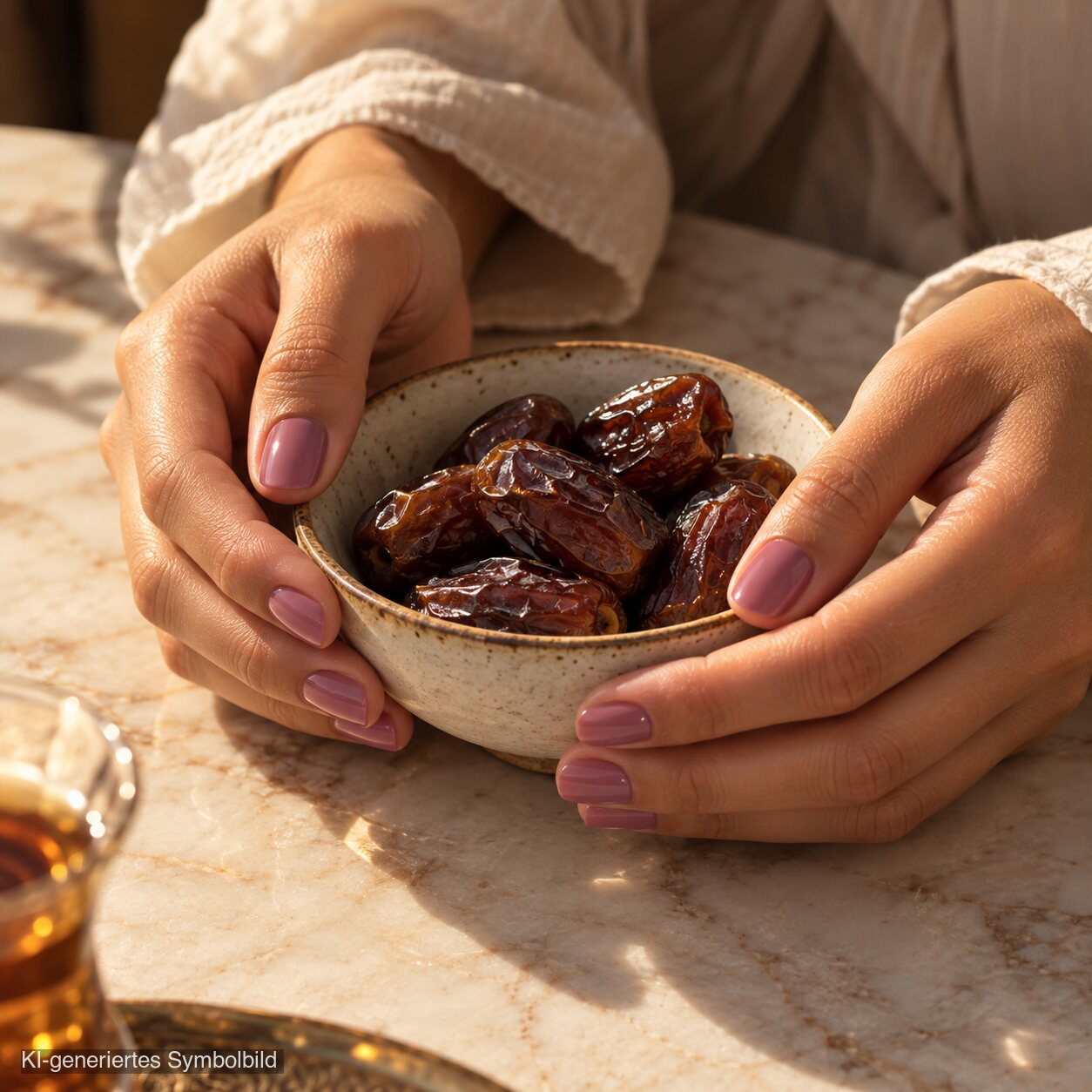 AL-152 ANEEZA Halal Atmungsaktiver Nagellack Flieder, KI-generiertes Symbolbild