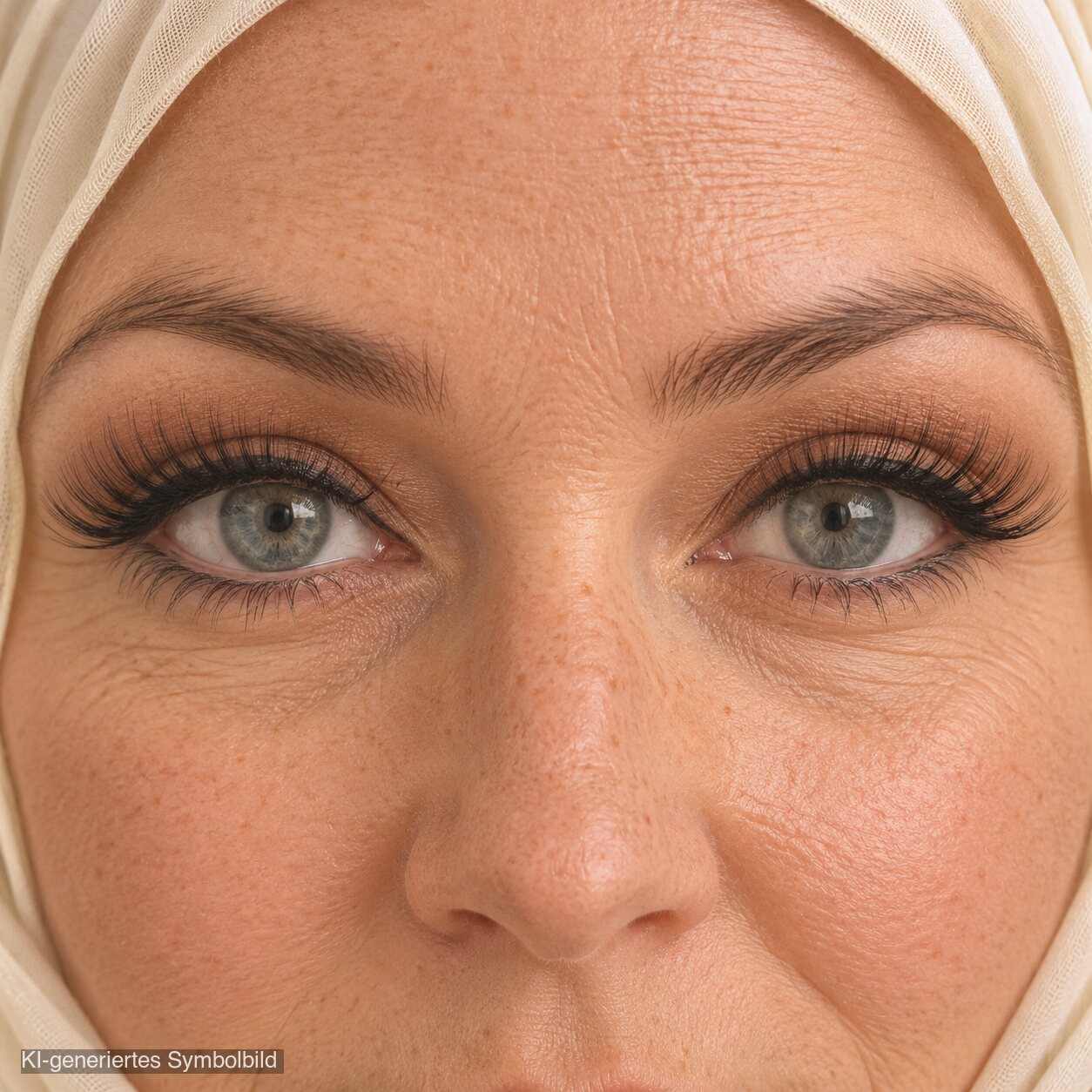 AL-321 ANSA (D8301) Halal Faux Mink Wimpern, tierversuchsfrei, KI-generiertes Symbolbild