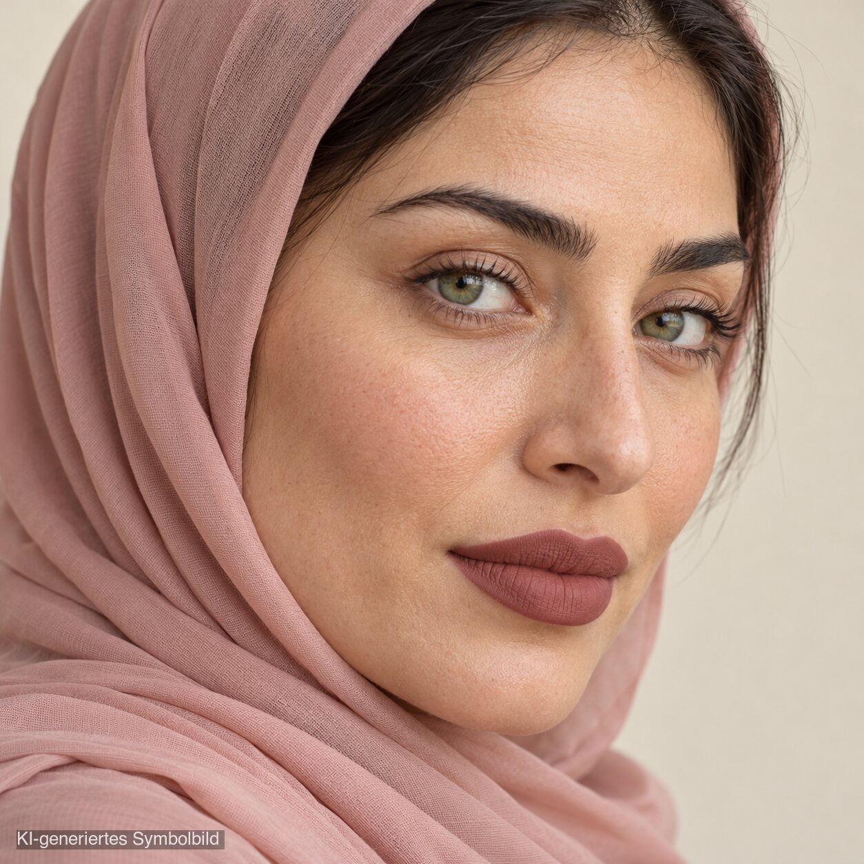 AL-62 KANWAL Lippenstift Nude, KI-generiertes Symbolbild